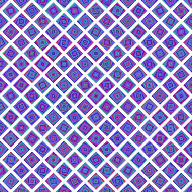 Color Rhombus tile tessellation pattern illustration