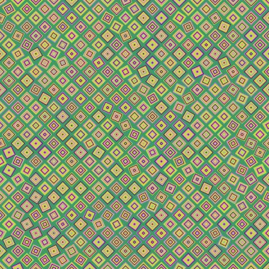 Color Rhombus tile tessellation pattern illustration