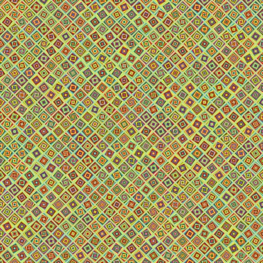 Color Rhombus tile tessellation pattern illustration