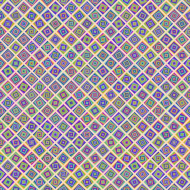 Color Rhombus tile tessellation pattern illustration