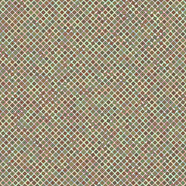 Color Rhombus tile tessellation pattern illustration
