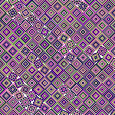 Color Rhombus tile tessellation pattern illustration