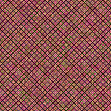 Color Rhombus tile tessellation pattern illustration