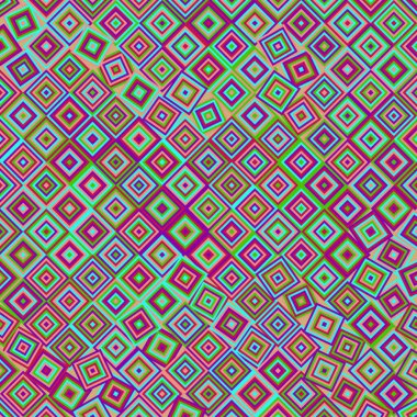 Color Rhombus tile tessellation pattern illustration
