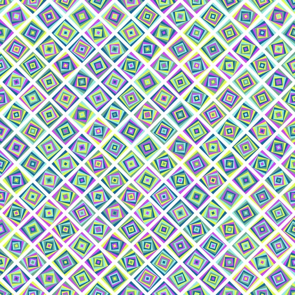 Color Rhombus Tile Tessellation Pattern Illustration — Stock vektor