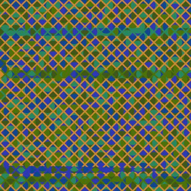 Color Rhombus tile tessellation pattern illustration