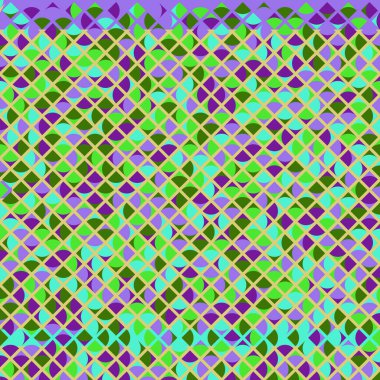 Color Rhombus tile tessellation pattern illustration