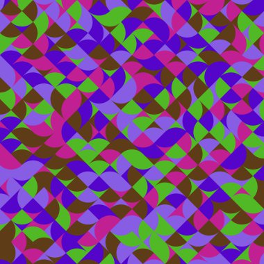 Color Rhombus tile tessellation pattern illustration