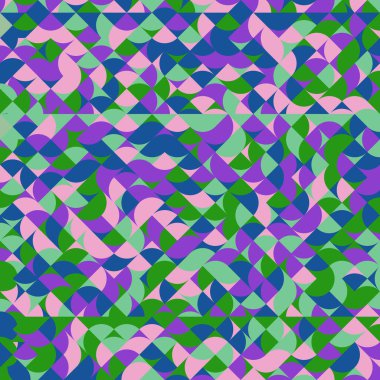 Color Rhombus tile tessellation pattern illustration