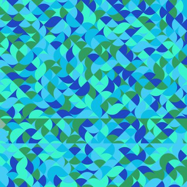 Color Rhombus tile tessellation pattern illustration