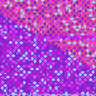 Color Rhombus tile tessellation pattern illustration