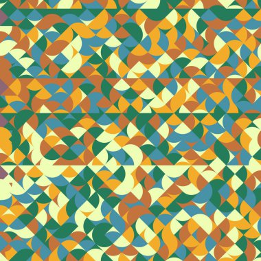 Color Rhombus tile tessellation pattern illustration