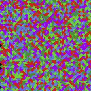 Color Rhombus tile tessellation pattern illustration