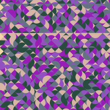 Color Rhombus tile tessellation pattern illustration