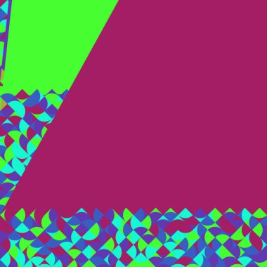 Color Rhombus tile tessellation pattern illustration