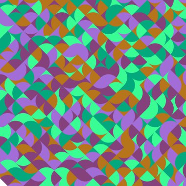 Color Rhombus tile tessellation pattern illustration