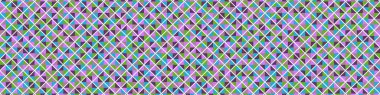 Color Rhombus tile tessellation pattern illustration