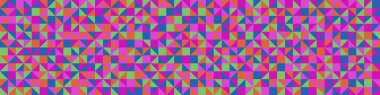 Color Rhombus tile tessellation pattern illustration