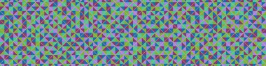 Color Rhombus tile tessellation pattern illustration