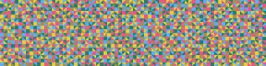 Color Rhombus tile tessellation pattern illustration