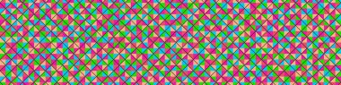 Color Rhombus tile tessellation pattern illustration