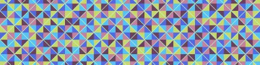 Color Rhombus tile tessellation pattern illustration