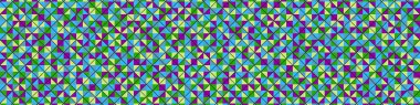 Color Rhombus tile tessellation pattern illustration