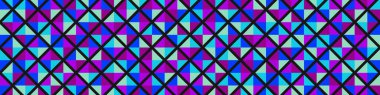 Color Rhombus tile tessellation pattern illustration