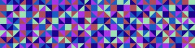 Color Rhombus tile tessellation pattern illustration