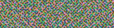 Color Rhombus tile tessellation pattern illustration
