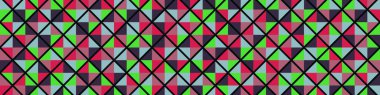 Color Rhombus tile tessellation pattern illustration