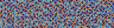 Color Rhombus tile tessellation pattern illustration