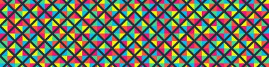 Color Rhombus tile tessellation pattern illustration