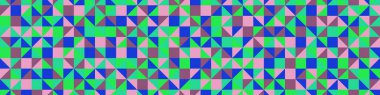 Color Rhombus tile tessellation pattern illustration