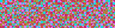 Color Rhombus tile tessellation pattern illustration