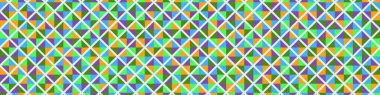 Color Rhombus tile tessellation pattern illustration