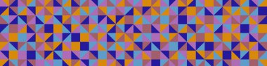 Color Rhombus tile tessellation pattern illustration