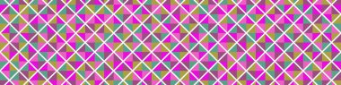 Color Rhombus tile tessellation pattern illustration