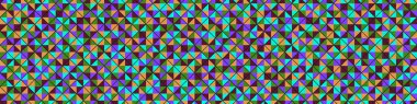 Color Rhombus tile tessellation pattern illustration