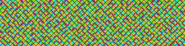 Color Rhombus tile tessellation pattern illustration