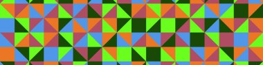 Color Rhombus tile tessellation pattern illustration