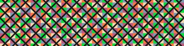 Color Rhombus tile tessellation pattern illustration