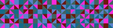 Color Rhombus tile tessellation pattern illustration