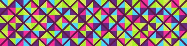 Color Rhombus tile tessellation pattern illustration