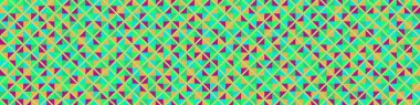 Color Rhombus tile tessellation pattern illustration
