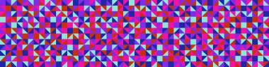 Color Rhombus tile tessellation pattern illustration