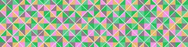 Color Rhombus tile tessellation pattern illustration