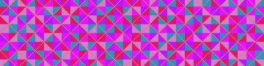 Color Rhombus tile tessellation pattern illustration