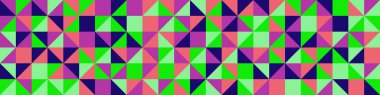 Color Rhombus tile tessellation pattern illustration