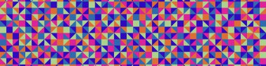 Color Rhombus tile tessellation pattern illustration